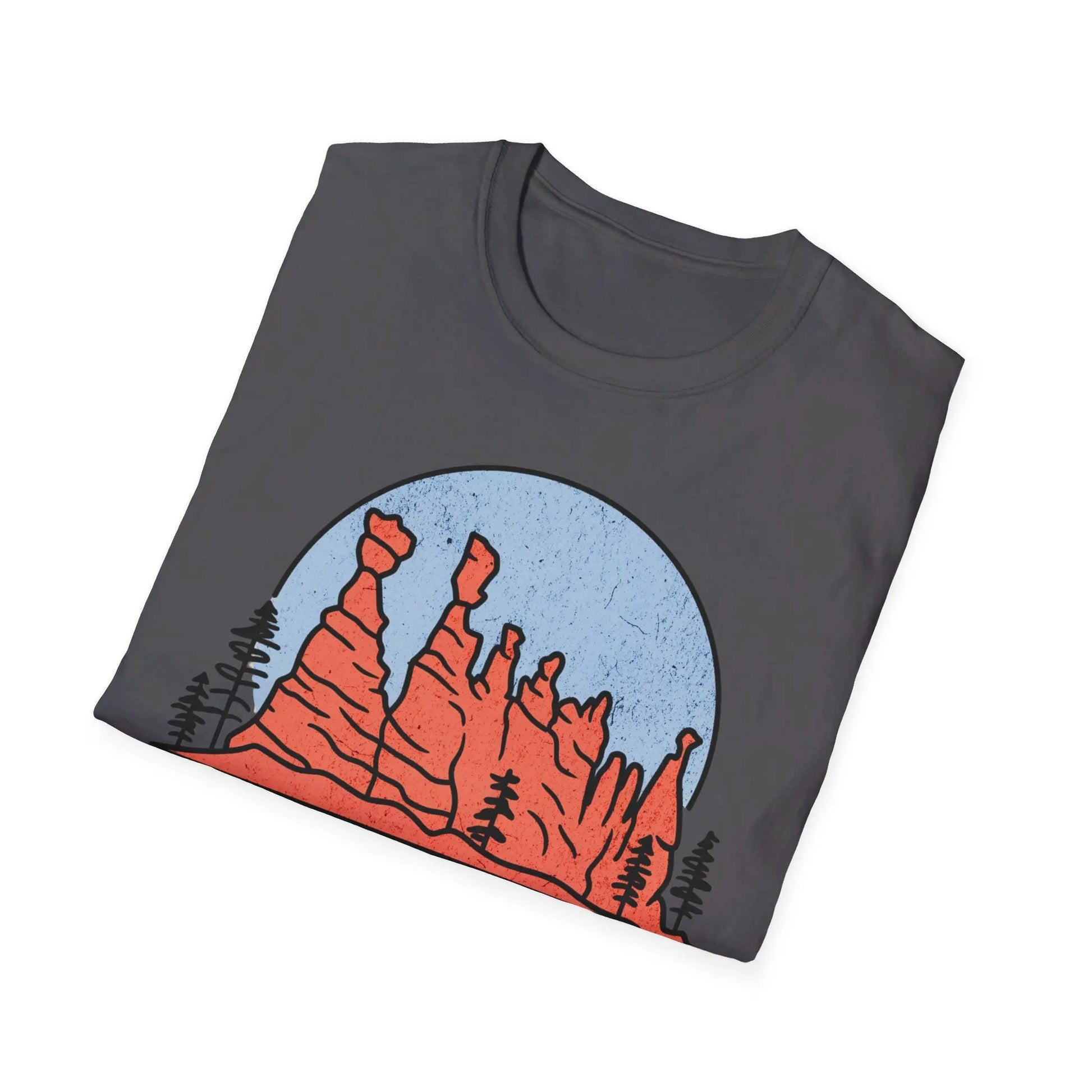 Bryce Canyon National Park Unisex Fit T-Shirt Utah Hoodoos Art - Park Service Apparel