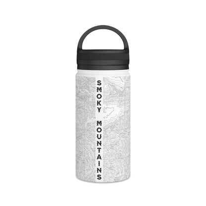 Great Smoky Mountains National Park Stainless Steel Water Bottle Handle Lid (3 Sizes, 3 Lid Options) Appalachian Trail Clingmans Dome - Park Service Apparel