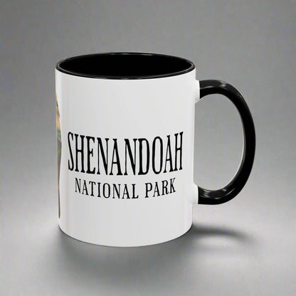 Shenandoah National Park Colored Coffee Mug 11oz 15oz Virginia Bear Cup Printify