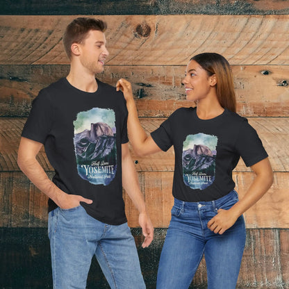 Half Dome Yosemite National Park Unisex Fit Soft T-shirt Nature Tee - Park Service Apparel