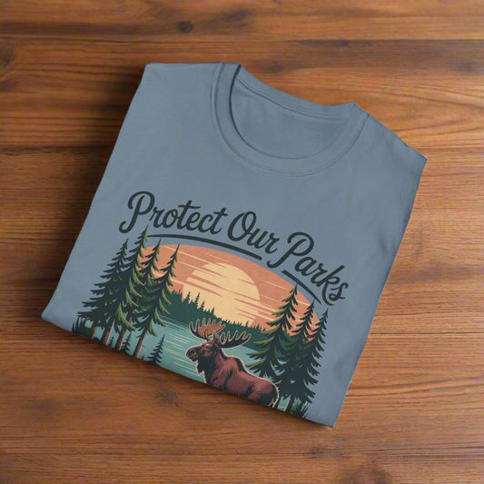 Protect Our Parks Isle Royale National Park Unisex Fit Soft T-Shirt Printify