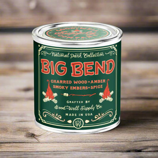 Big Bend National Park Candle Good & Well Supply Co