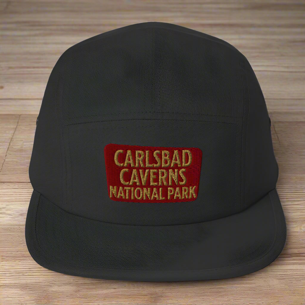 Carlsbad Caverns National Park 5-Panel Hat hat Park Service Apparel Black