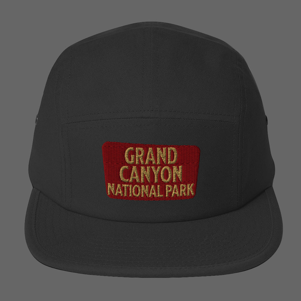 Grand Canyon National Park 5-Panel Hat hat Park Service Apparel Black