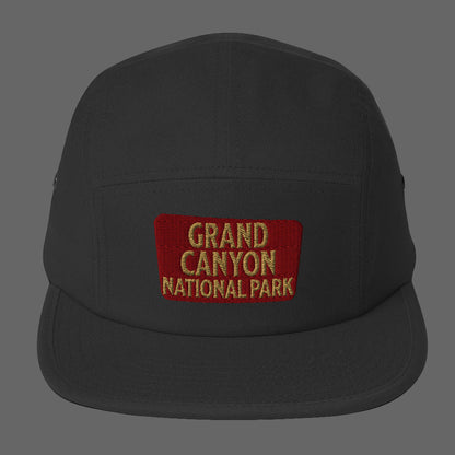 Grand Canyon National Park 5-Panel Hat hat Park Service Apparel Black