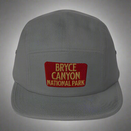 Bryce Canyon 5-Panel Hat Beanie Park Service Apparel Grey