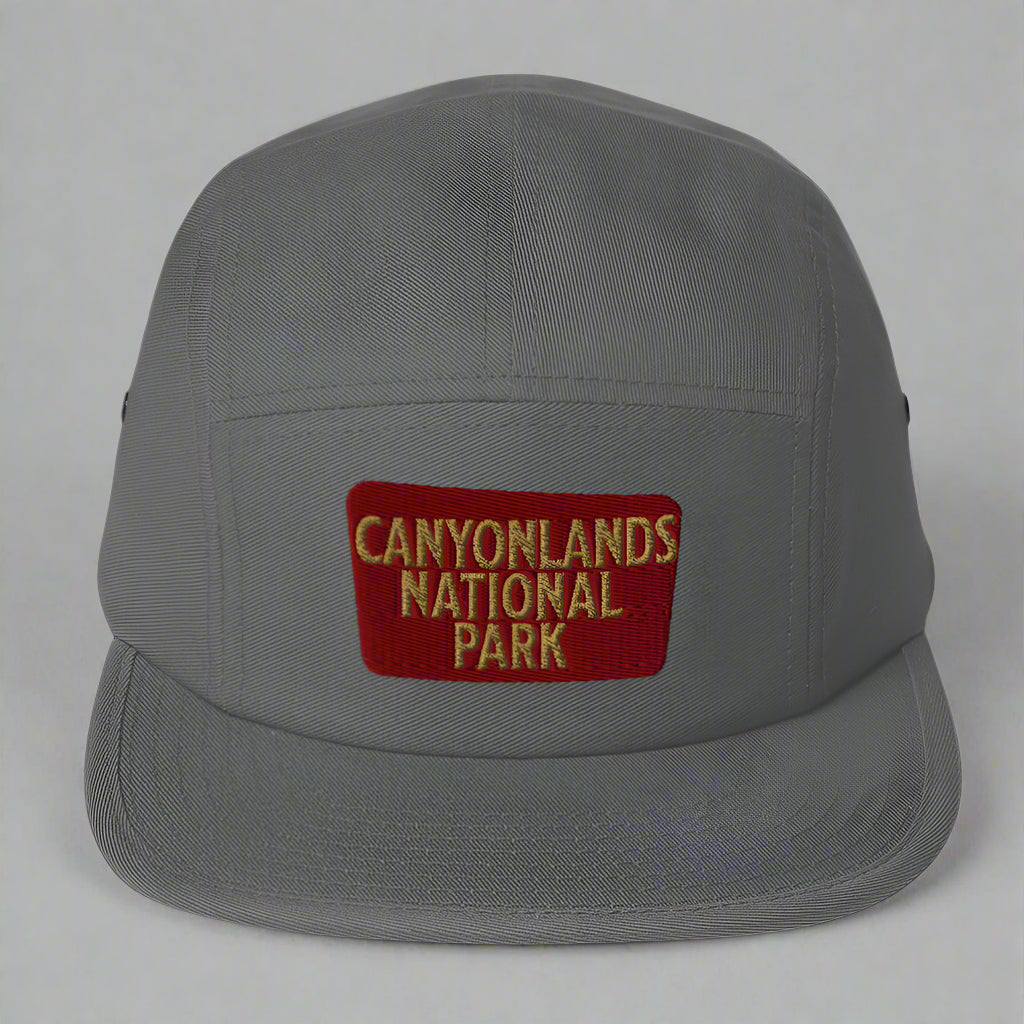 Canyonlands 5-Panel Hat Beanie Park Service Apparel Grey