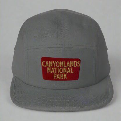 Canyonlands 5-Panel Hat Beanie Park Service Apparel Grey