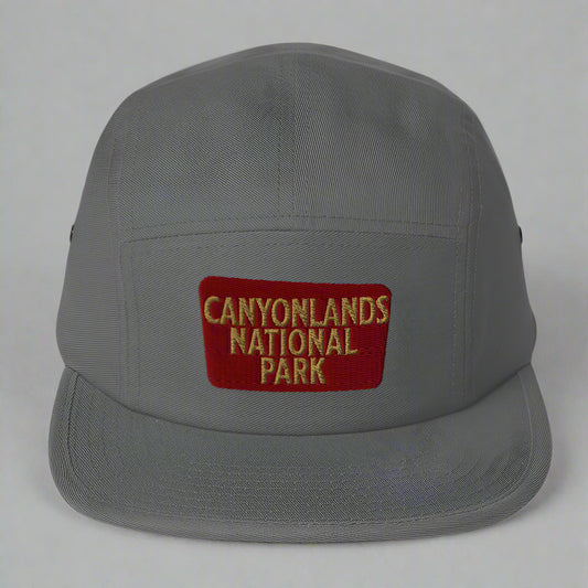 Canyonlands 5-Panel Hat Beanie Park Service Apparel Grey