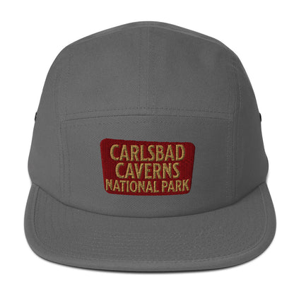 Carlsbad Caverns National Park 5-Panel Hat hat Park Service Apparel Grey