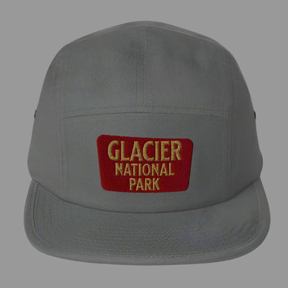 Glacier National Park 5-Panel Hat hat Park Service Apparel Grey