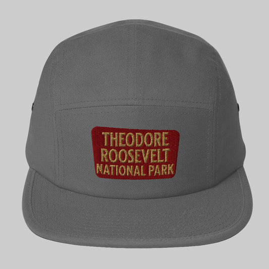 Theodore Roosevelt Park 5-Panel Hat hat Park Service Apparel Grey