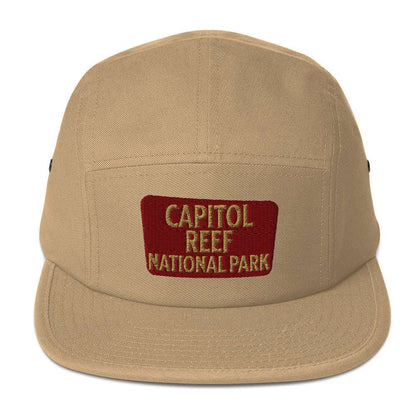 Capitol Reef National Park 5-Panel Hat hat Park Service Apparel Khaki