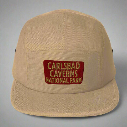 Carlsbad Caverns National Park 5-Panel Hat hat Park Service Apparel Khaki