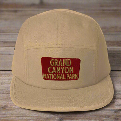 Grand Canyon National Park 5-Panel Hat hat Park Service Apparel Khaki