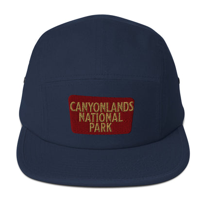 Canyonlands 5-Panel Hat Beanie Park Service Apparel Navy