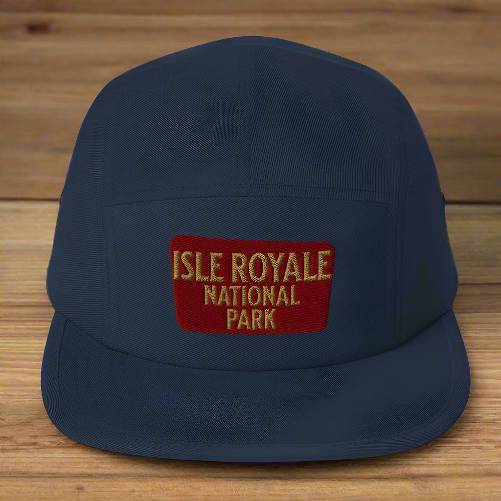 Isle Royale National Park 5-Panel Hat hat Park Service Apparel Navy
