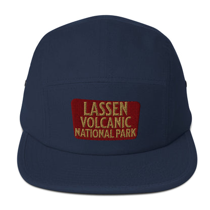 Lassen Volcanic National Park 5-Panel Hat hat Park Service Apparel Navy