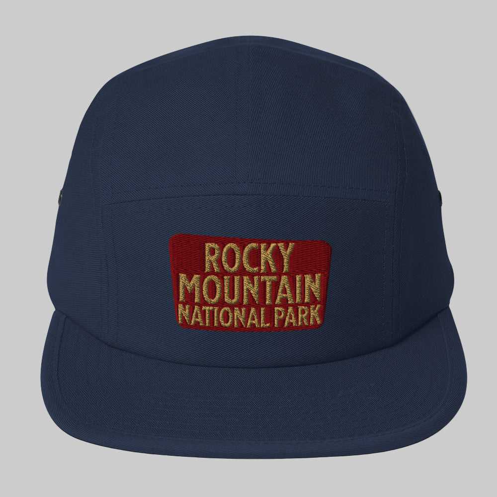 Rocky Mountain National Park 5-Panel Hat hat Park Service Apparel Navy