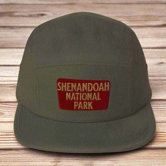 Shenandoah National Park 5-Panel Hat Park Service Apparel Olive