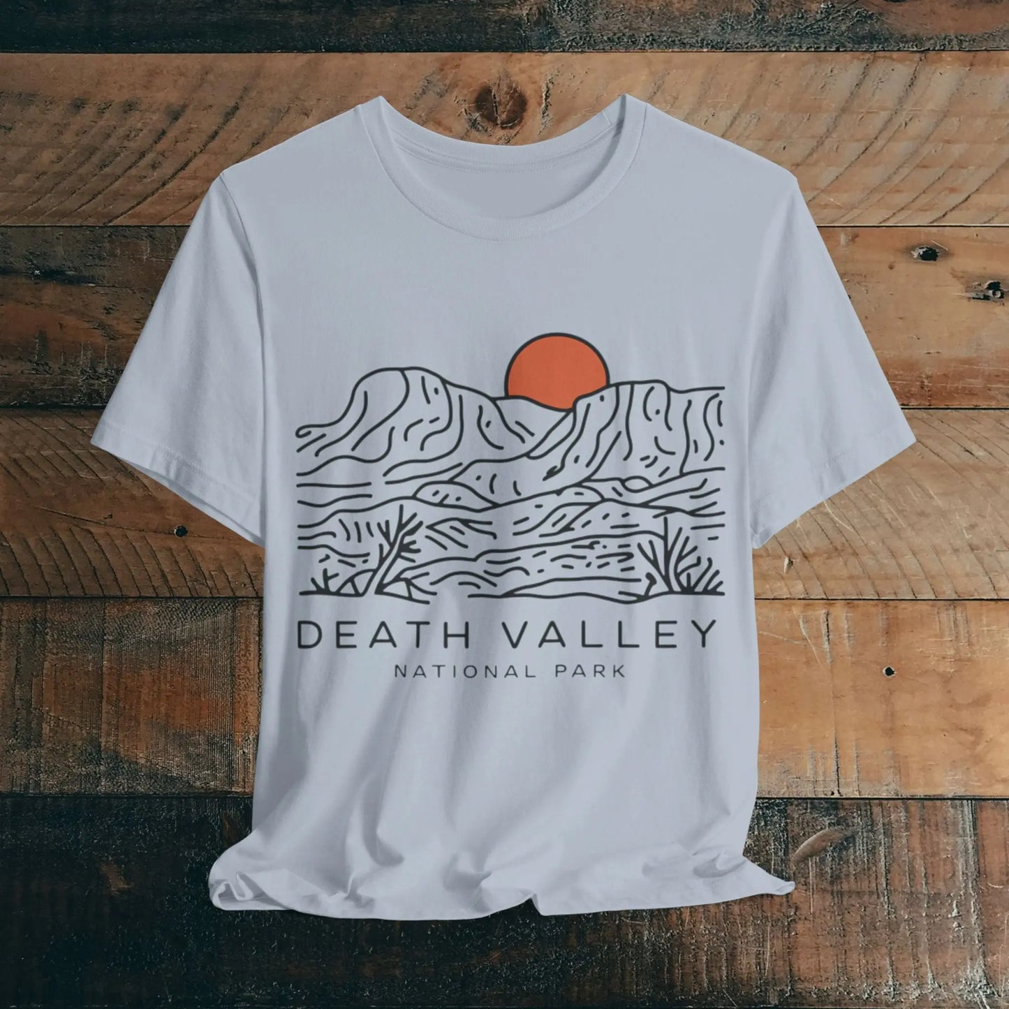 Death Valley National Park Desert Lines Unisex Fit Soft T-Shirt - Park Service Apparel