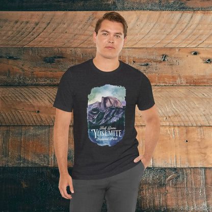 Half Dome Yosemite National Park Unisex Fit Soft T-shirt Nature Tee - Park Service Apparel