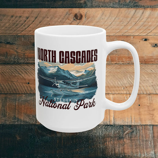 North Cascades National Park Scenic Ceramic Mug 11 15oz Stehekin - Park Service Apparel