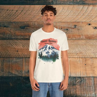 Mount Rainier National Park Unisex Fit Soft T-Shirt - Park Service Apparel