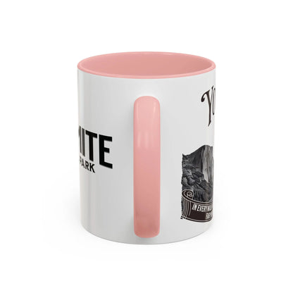 Yosemite National Park Coffee Mug 11oz 15oz Walk With Nature John Muir Quote Blue Black Pink Red - Park Service Apparel