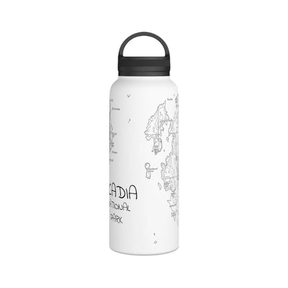Acadia National Park Stainless Steel Water Bottle (3 Sizes, 3 Lid Styles) - Park Service Apparel