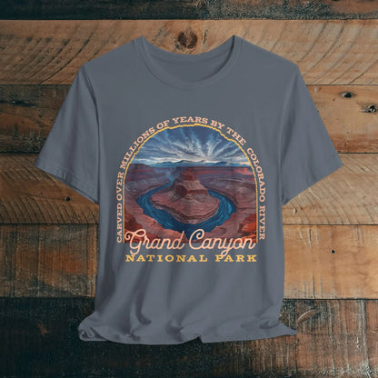Grand Canyon National Park Unisex Fit Short Sleeve T-Shirt Horseshoe Bend - Park Service Apparel