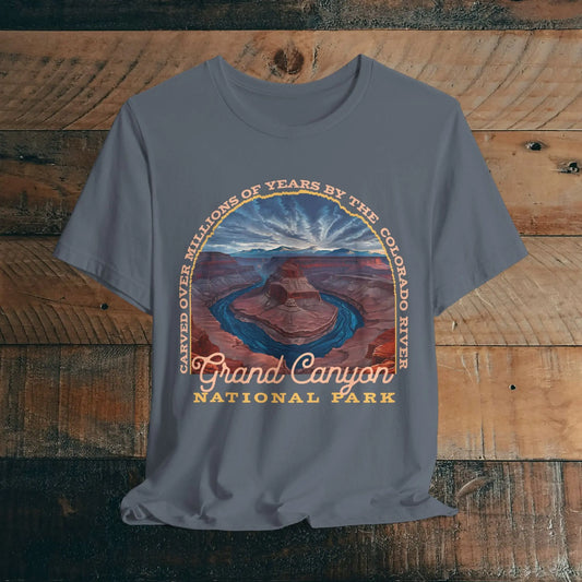 Grand Canyon National Park Unisex Fit Short Sleeve T-Shirt Horseshoe Bend - Park Service Apparel