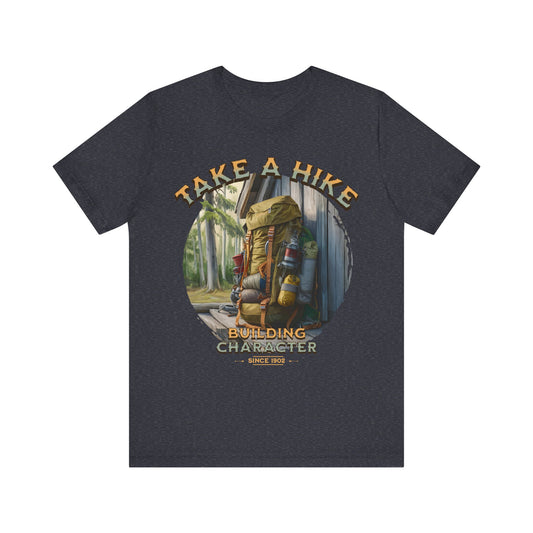 Take A Hike Backpacking Scenic Unisex T-Shirt 100% Airlume Cotton - Park Service Apparel