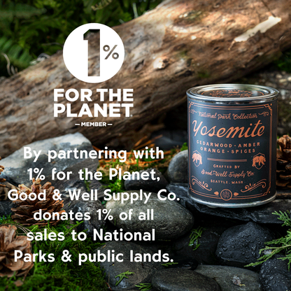 Great Smokies National Park Candle Good & Well Supply Co.