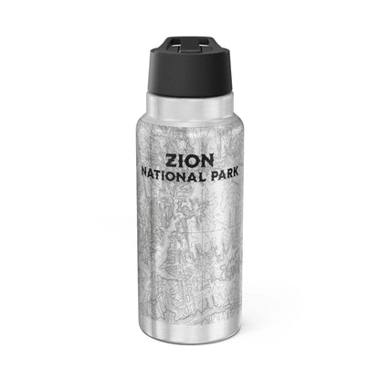 Zion National Park Insulated Water Bottle Tumbler, 32oz - Park Service Apparel