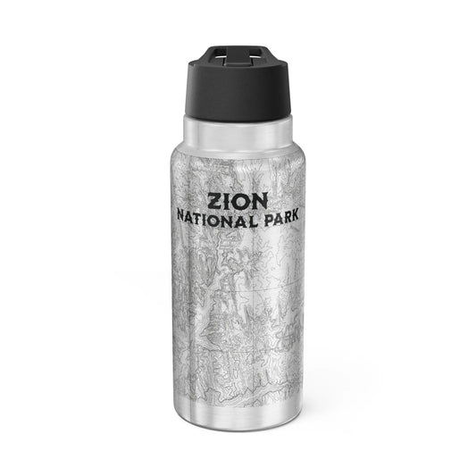 Zion National Park Insulated Water Bottle Tumbler, 32oz - Park Service Apparel