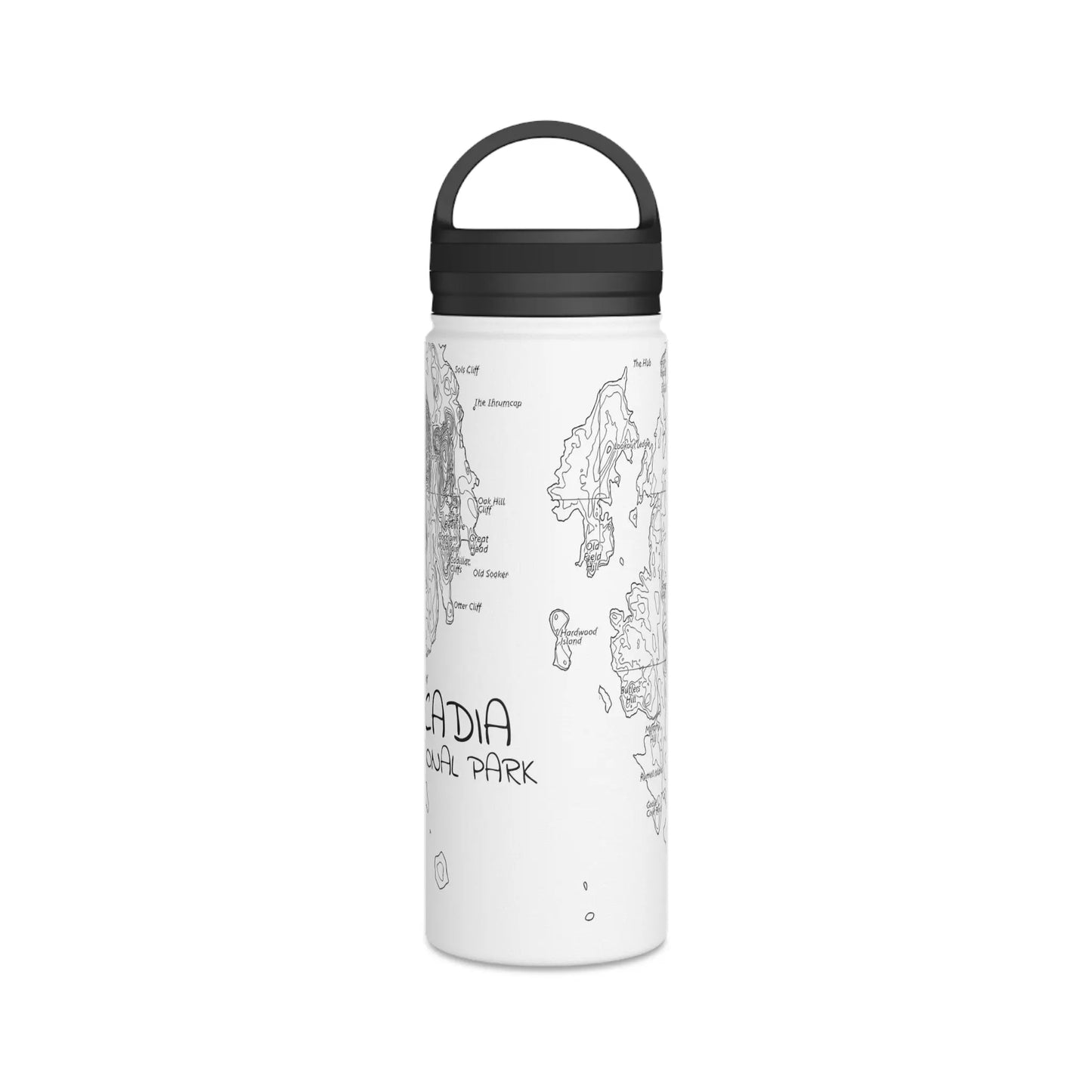 Acadia National Park Stainless Steel Water Bottle (3 Sizes, 3 Lid Styles) - Park Service Apparel