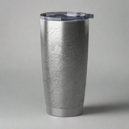 Mount Washington Presidential Region Topographic Tumbler 20oz Printify