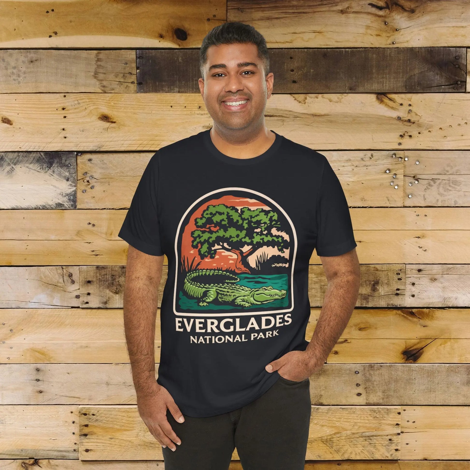 Everglades National Park Unisex Fit T-Shirt Alligator Tee - Park Service Apparel