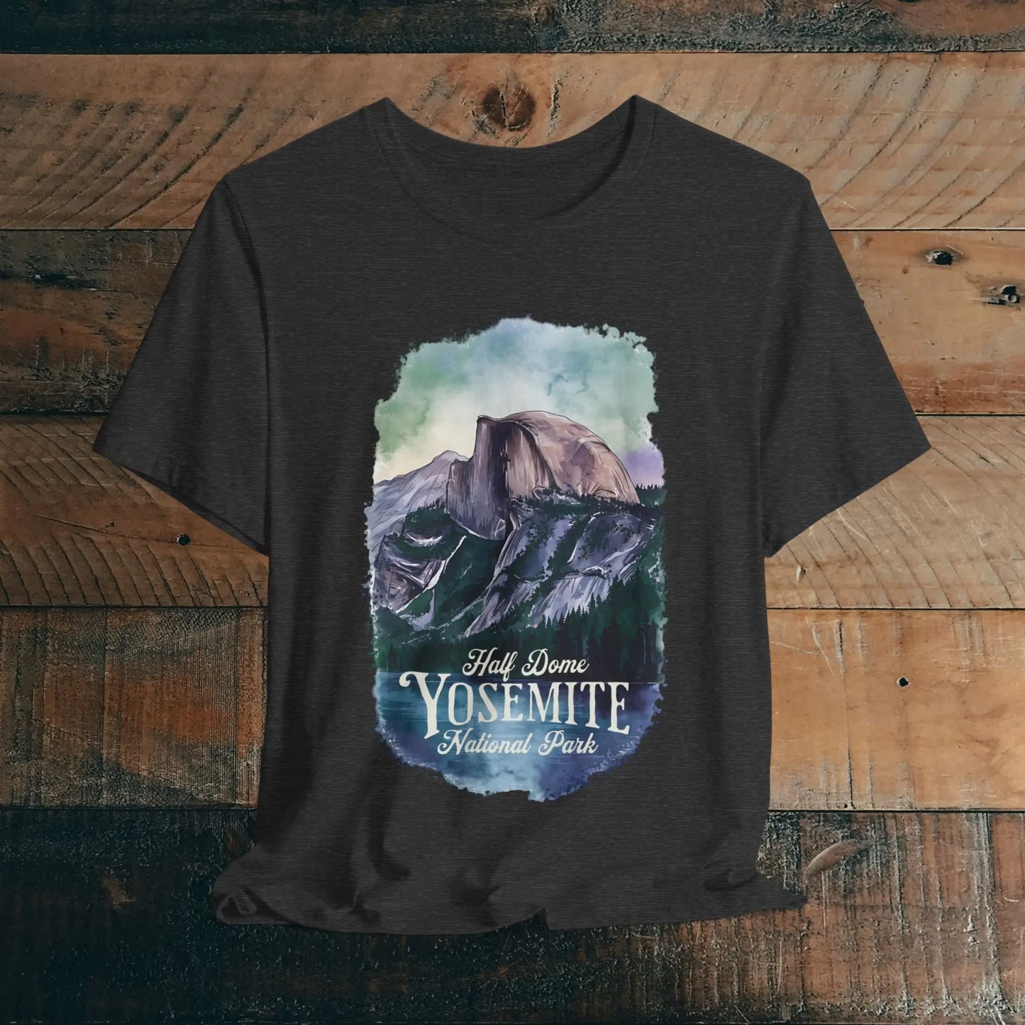 Half Dome Yosemite National Park Unisex Fit Soft T-shirt Nature Tee - Park Service Apparel
