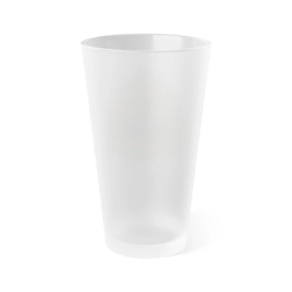 Pacific Crest National Scenic Trail Frosted Pint Glass 16oz Map Logo - Park Service Apparel