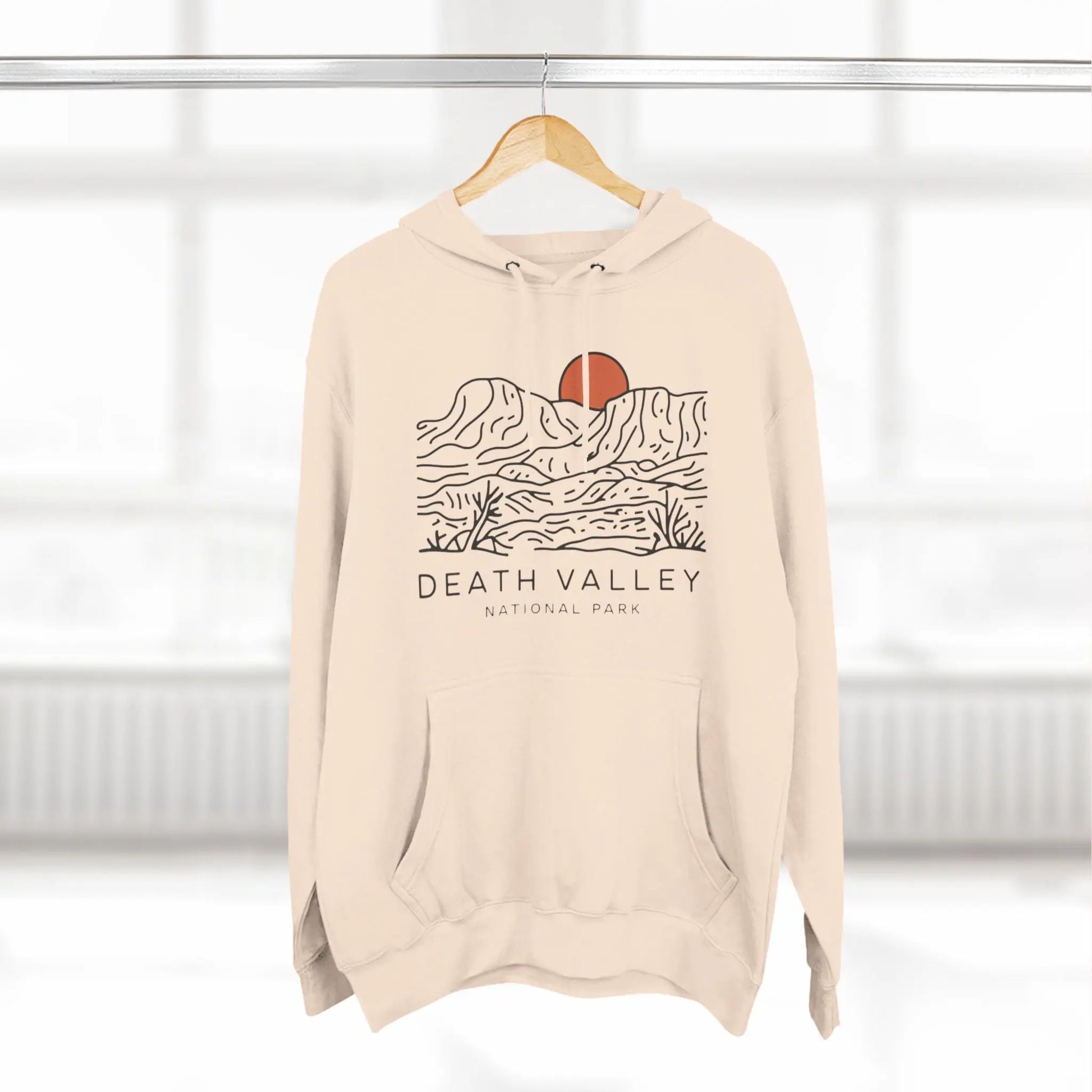 Death Valley National Park Fleece Hoodie Desert Dunes - Park Service Apparel