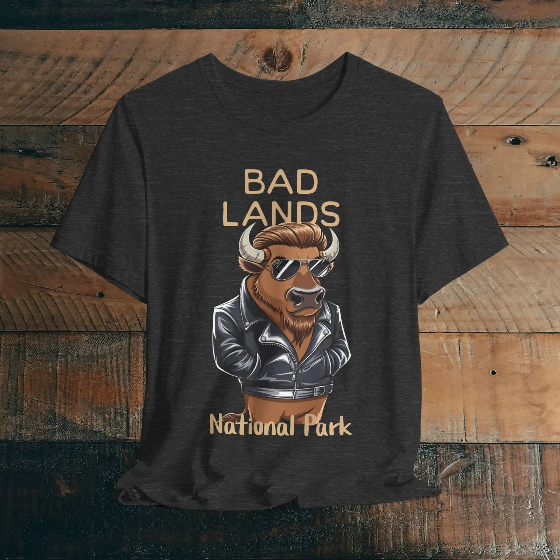 Badlands National Park Bad Lands Buffalo Unisex Fit Soft T-shirt - Park Service Apparel