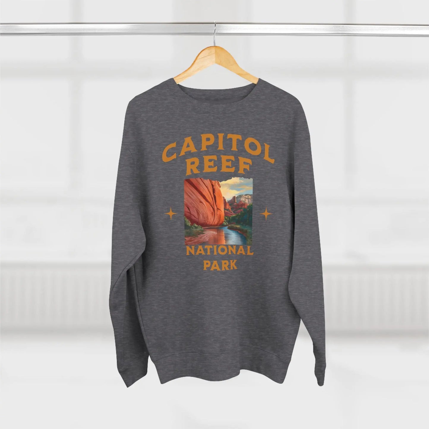 Capitol Reef National Park Unisex Fit Crewneck Sweatshirt - Park Service Apparel