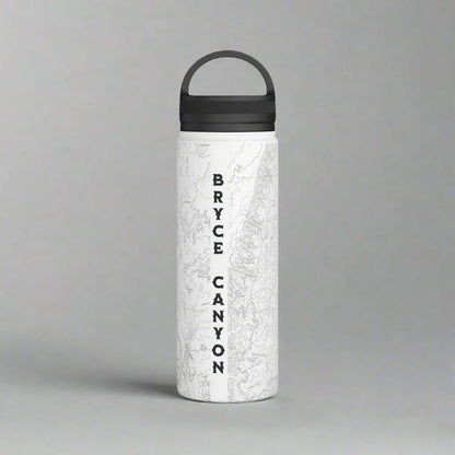 Bryce Canyon National Park Topographic Stainless Steel Water Bottle Handle Lid - Park Service Apparel