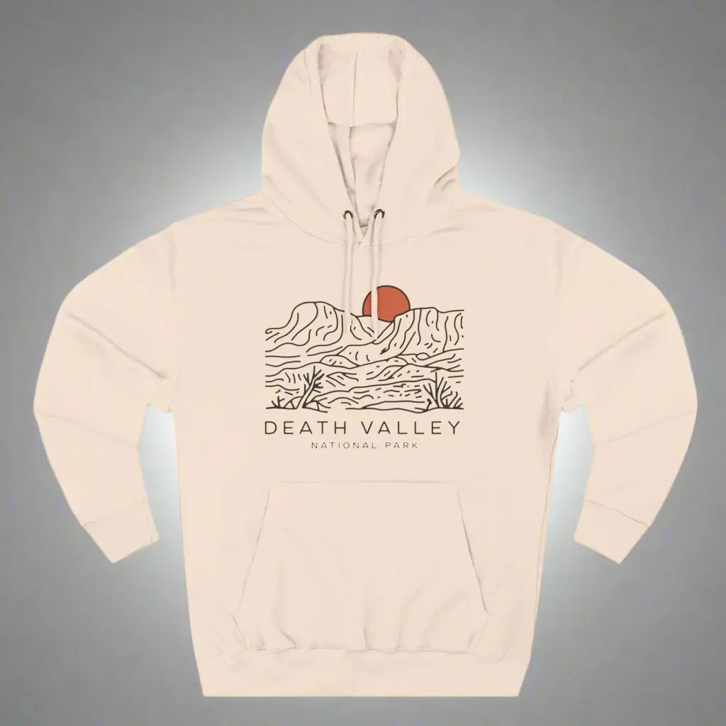 Death Valley National Park Fleece Hoodie Desert Dunes - Park Service Apparel