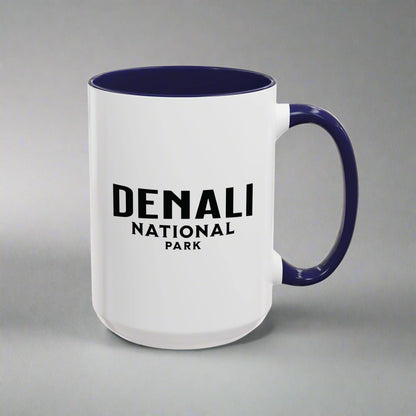Denali National Park Wolf Colored Coffee Mug 11oz 15oz Printify