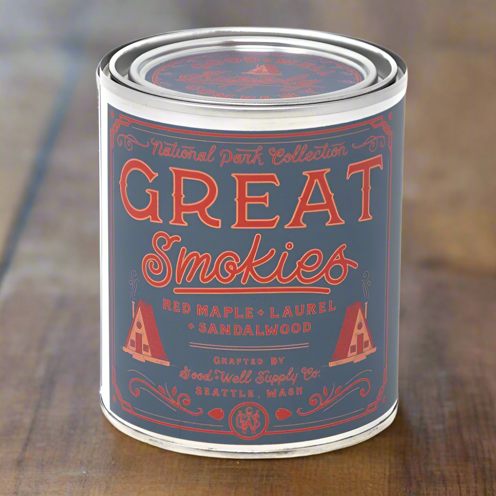 Great Smokies National Park Candle Good & Well Supply Co.