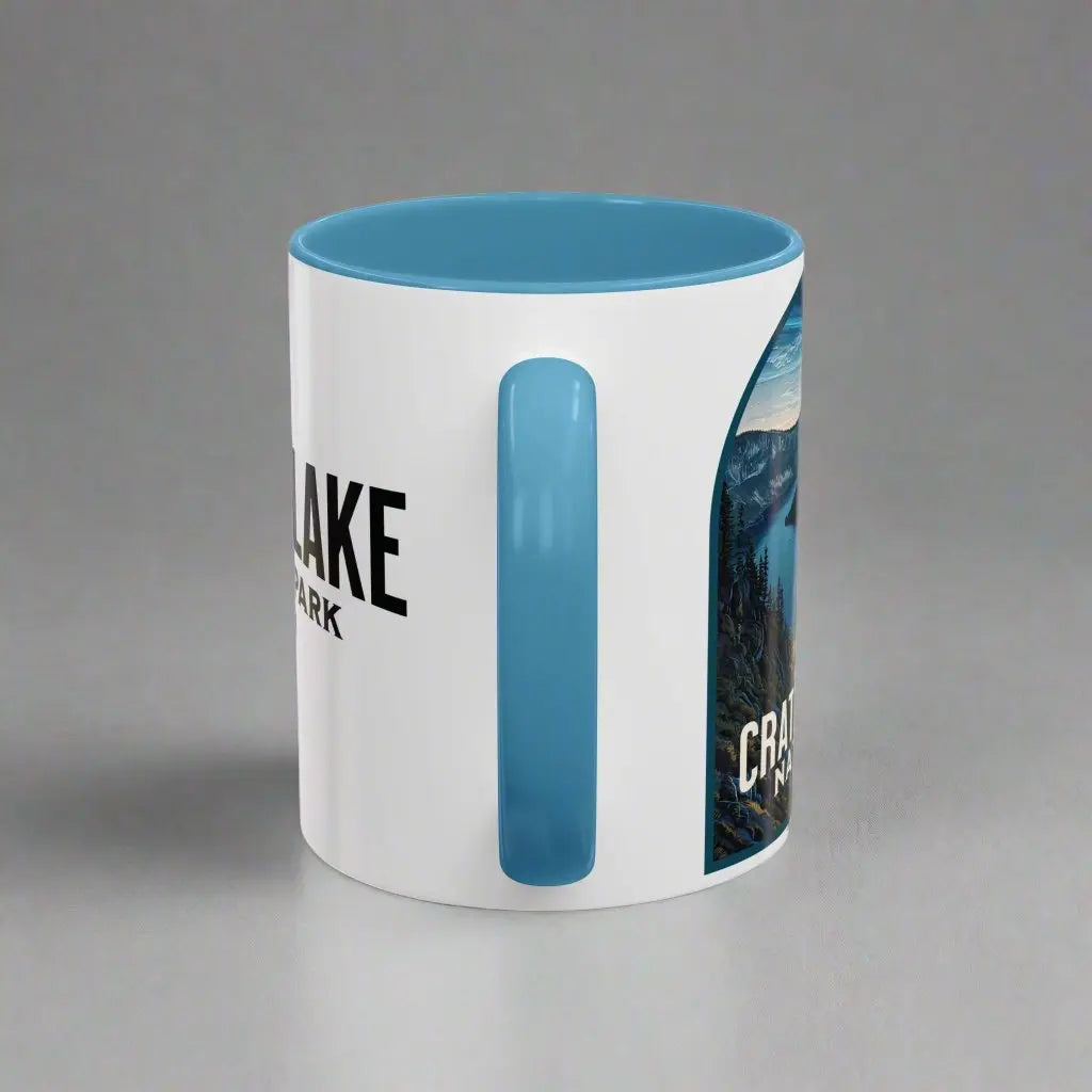 Crater Lake National Park Coffee Mug 11oz 15oz Oregon Nature Blue Black Pink Red - Park Service Apparel