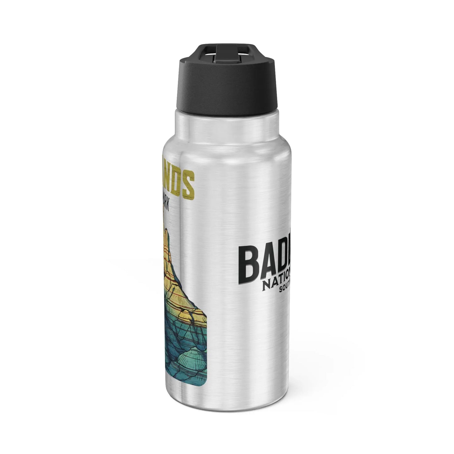 Badlands National Park Insulated Water Bottle Tumbler 32oz - Park Service Apparel